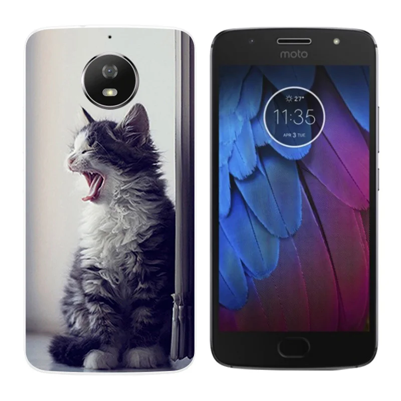 Чехол для телефона Moto Motorola G5S XT1793 XT1794 XT1792 силиконовый чехол с принтом большого