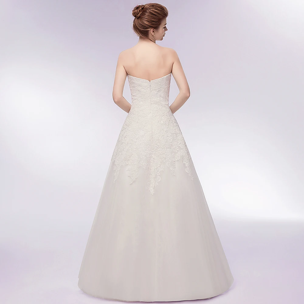 Gorgeous Sweetheart Neck Boho Wedding Dress Sexy Backless A Line Zipper Back Bride Vestido de Noiva Casamento | Свадьбы и торжества