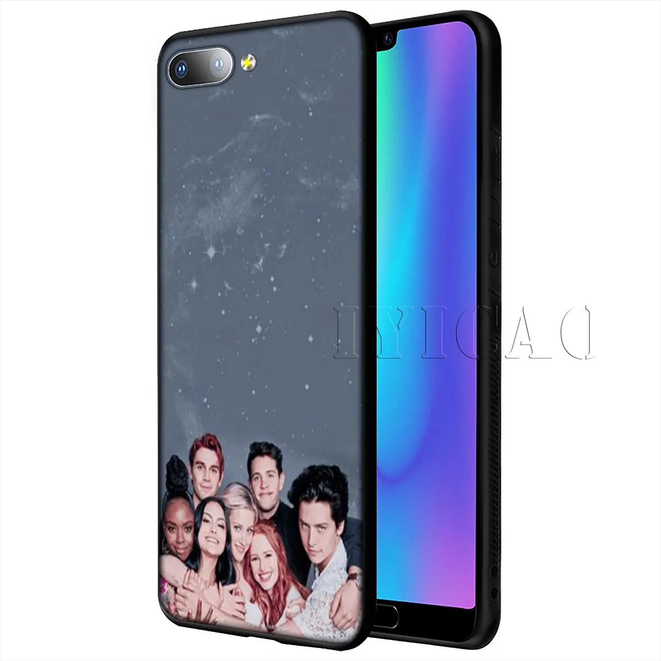 Iyicao ривердейл основной мягкий чехол для huawei P20 Pro P10 P8 P9 P30 Lite Mini 2017 P Smart 2019 крышка |