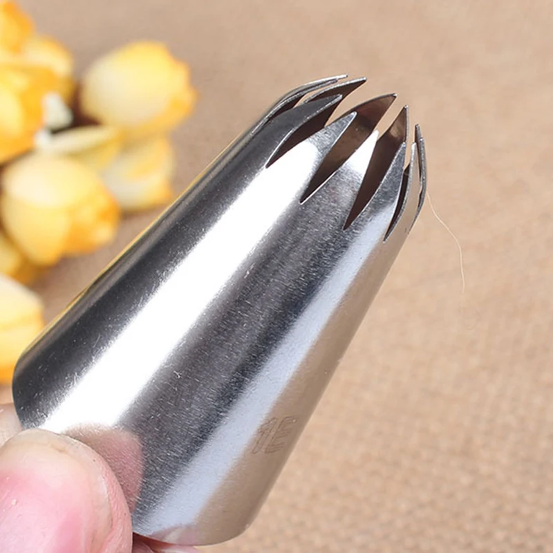 # 1E Кондитерские насадки из нержавеющей стали DIY для глазирования кексов тортов