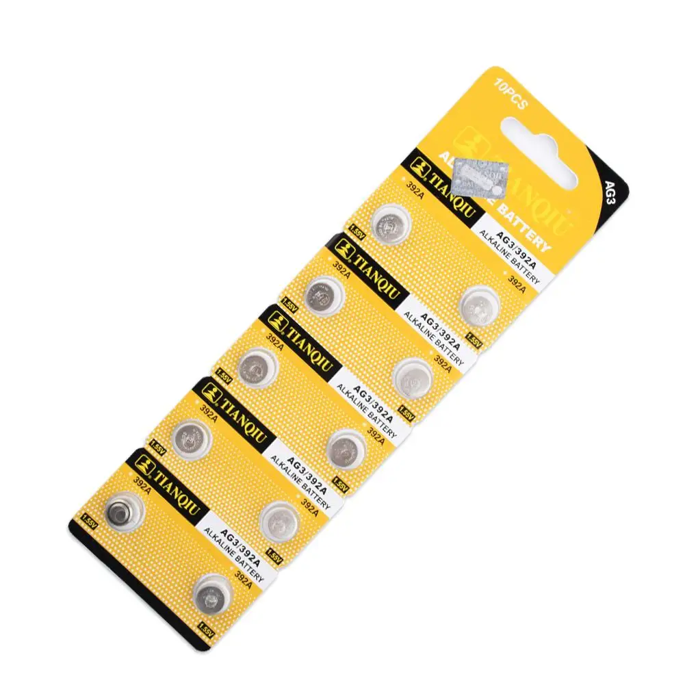 YCDC +Lowest Price++Pile Montre+ +Hot Selling+ 20 Pieces AG3 LR41 392 SR41 192 LR736 Button Coin Cell Alkaline Battery 1.55V | Электроника