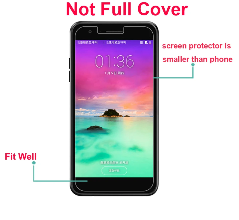 2.5D 0 26 мм ультра закаленное стекло для Bluboo D1 S8 LITE picasso усиленная защитная пленка