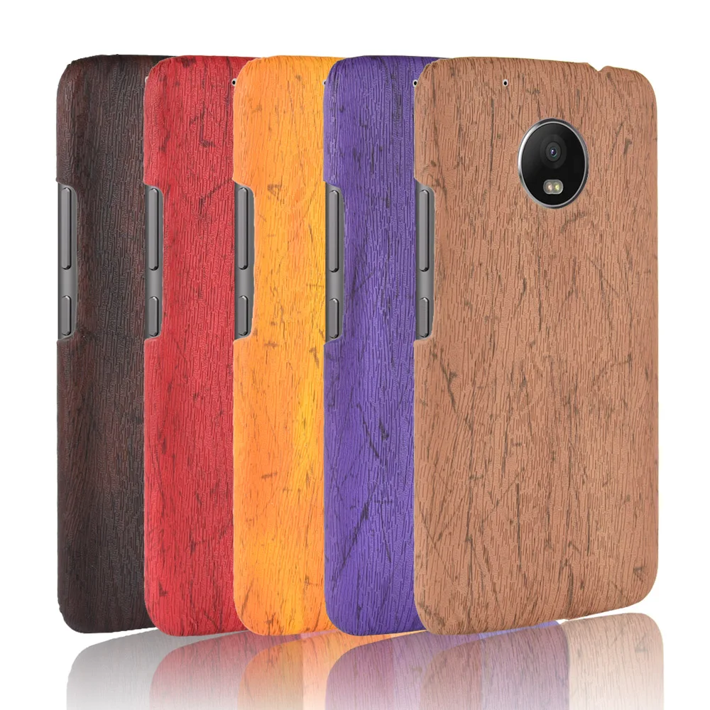 New Arrival Wooden Grain Case For MOTO G5 Mobile Phone Back Cover Capa PU Leather Cases Coque Fundas |