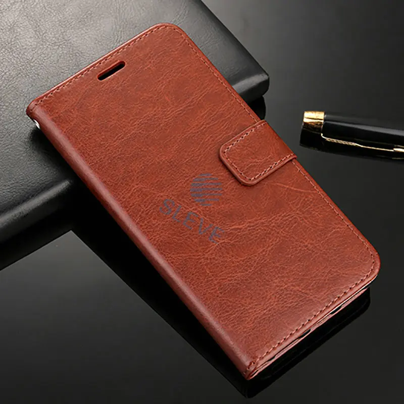 Кожаный чехол для Honor 7C AUM-L41, русская версия, 5,7 дюймов, Премиум кожаный бумажник, флип-чехол для huawei Honor 7C, AUM-L41 чехол