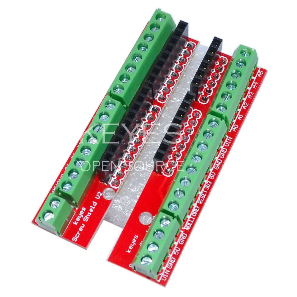 Винт Щит V2 Стад терминал плата расширения (двойная поддержка) для Arduino |