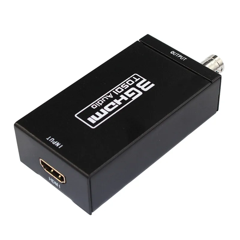 

Factory direct sales Mini 3G 1080P HDMI to SDI SD-SDI HD-SDI 3G-SDI HD Video Converter With Power Adapter In Retail package