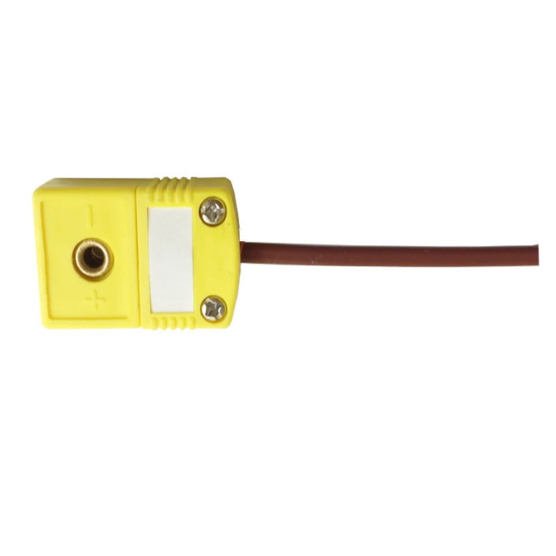 Термопарный провод с покрытием из ПТФЭ типа K гнездовым разъемом|Приборы для