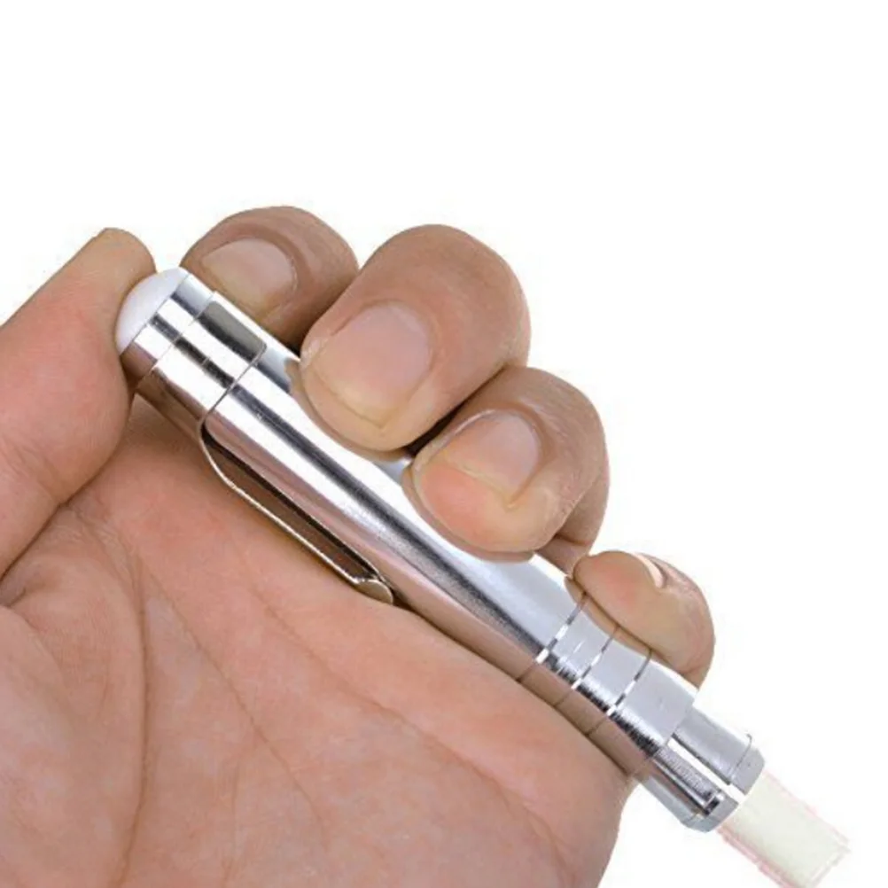 

Aluminum Alloy Durable Chalk Holder Chalk Clip Clutch Teacher Gift School Office Supplies 6 Colors 1 Pc