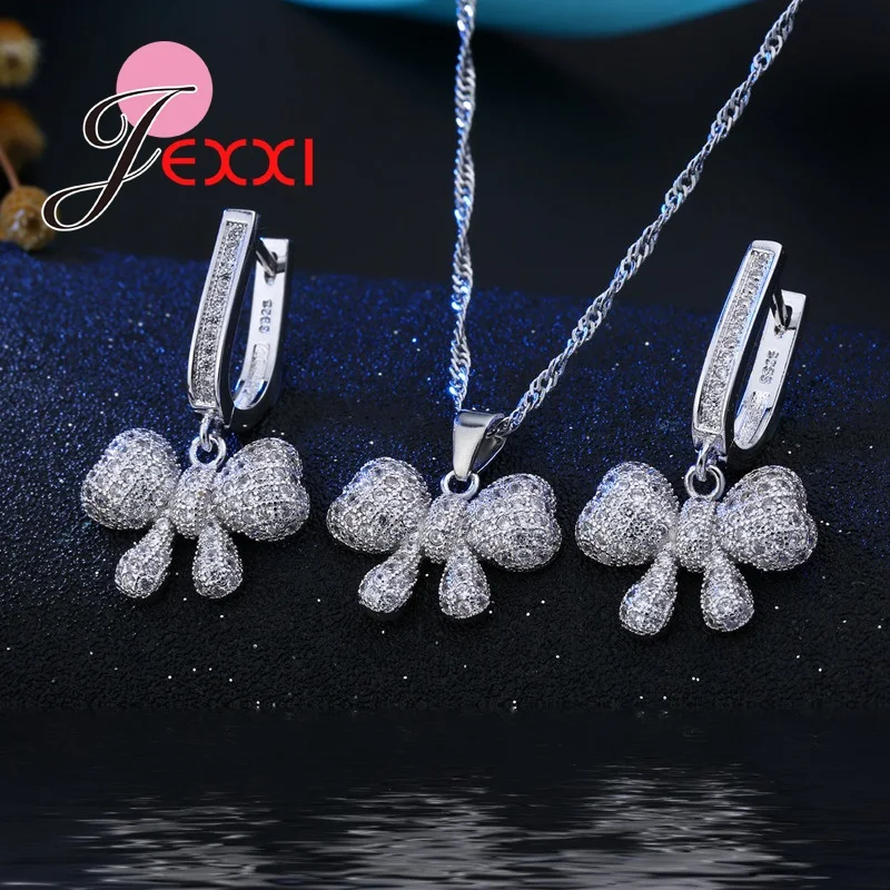 Комплект из колье и серёг с кристаллами|crystal jewelry set|jewelry setsearrings set |