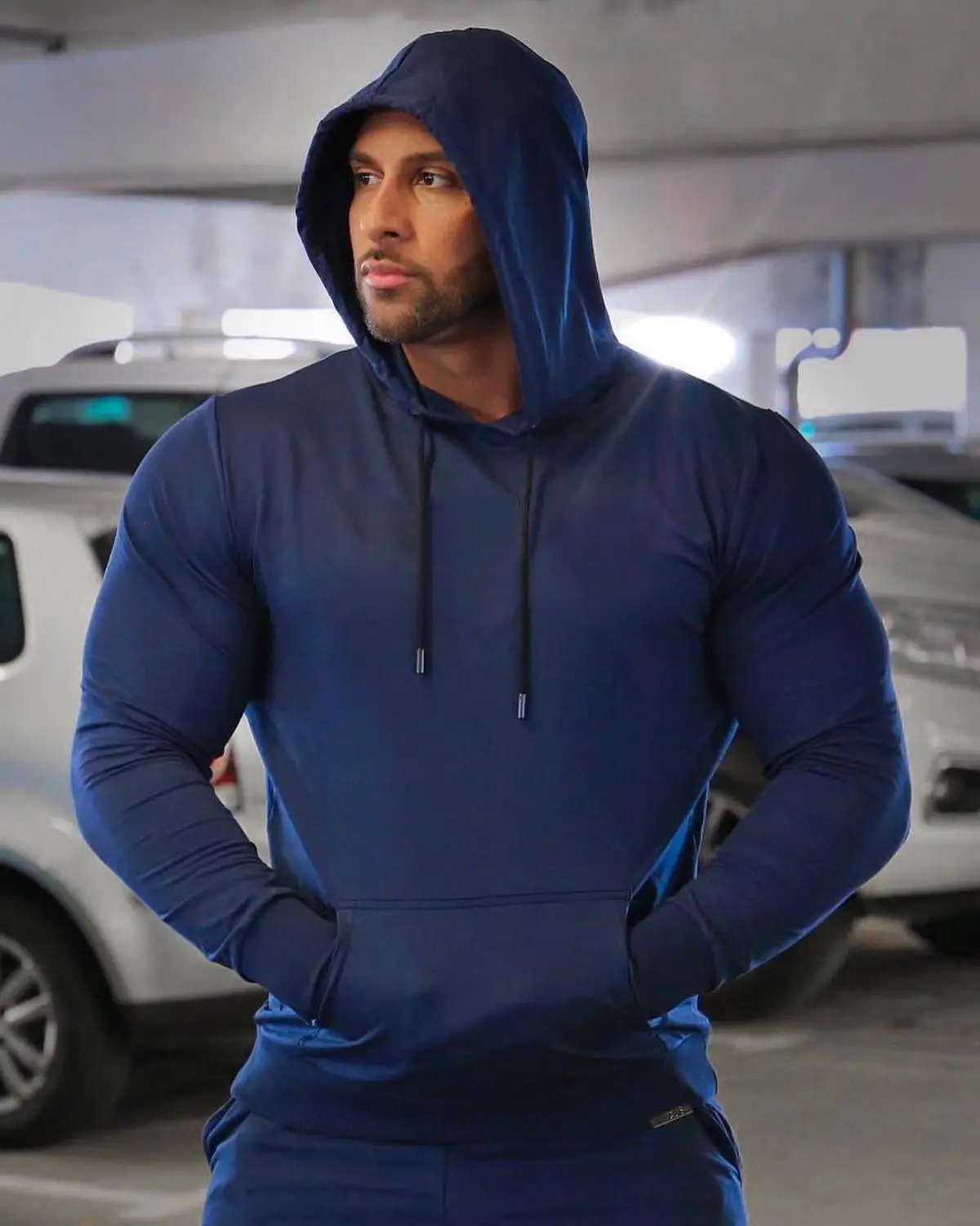 

2021 New Running Jacket Men Fitness Sports Coat Hooded Tight Hoodies Joggers outdoor Jogging Sportswear Mens Sport Sweatshirts