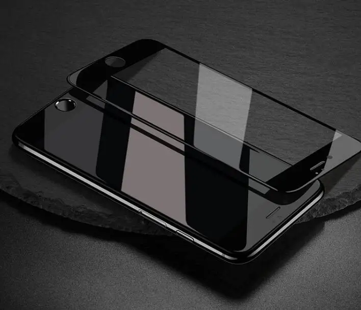 Высокое качество полное покрытие экрана протектор для iPhone X 8 7 6 5D закаленное