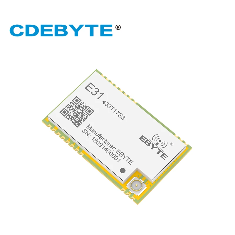 E31 433T17S3 большой радиус действия AX5243 433 МГц 17 дБм SMD UART IoT vhf беспроводной трансивер