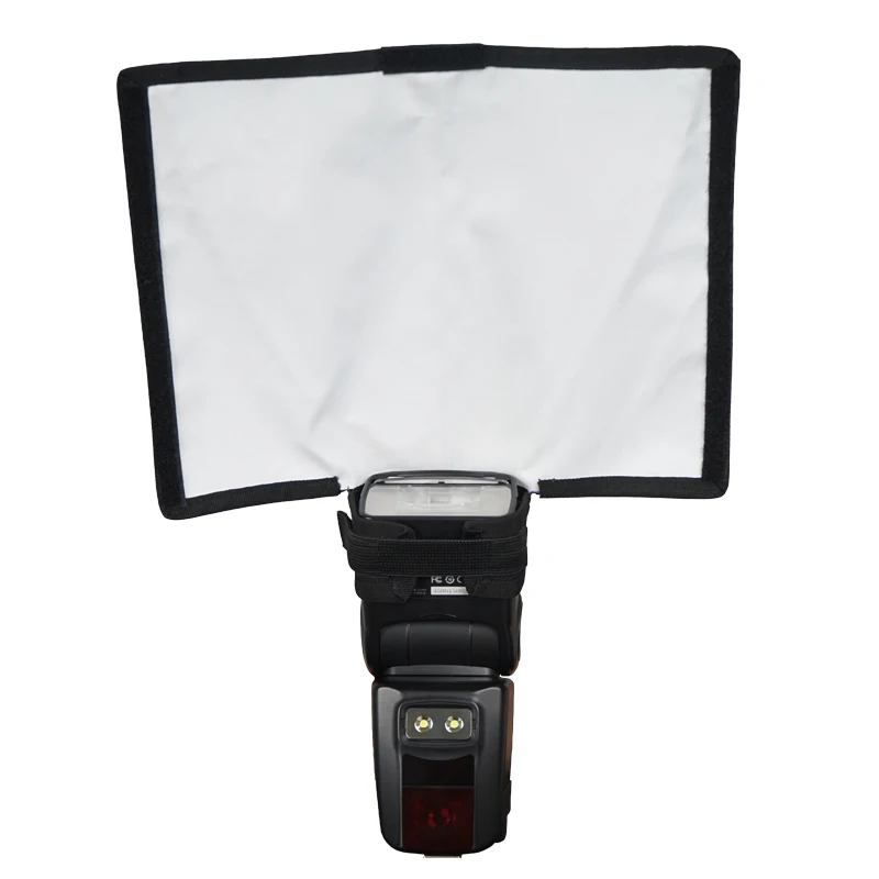 Universal Multifunction Foldable Flash Reflector Snoot Diffuser Softbox + Honeycomb Grid for Canon Nikon Sony Yongnuo Pentax | Электроника