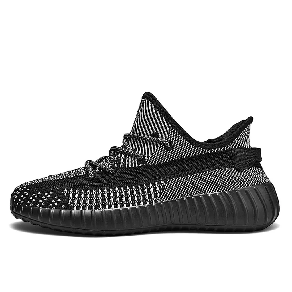 Мужские кроссовки дышащая повседневная Толстая основа Мужская обувь модная