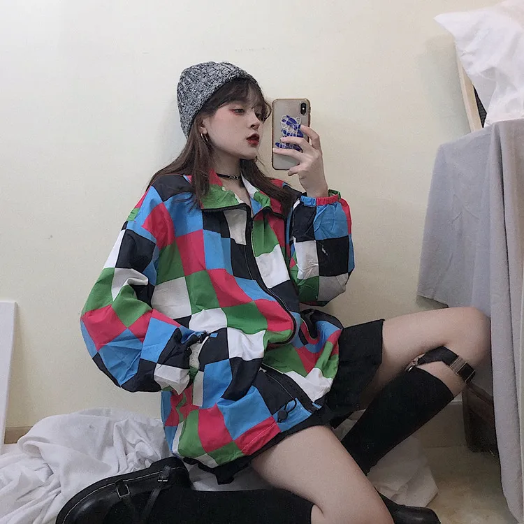 Женский Тонкий Топ Новинка лета 2019 корейский стиль Harajuku bf Свободный Повседневный