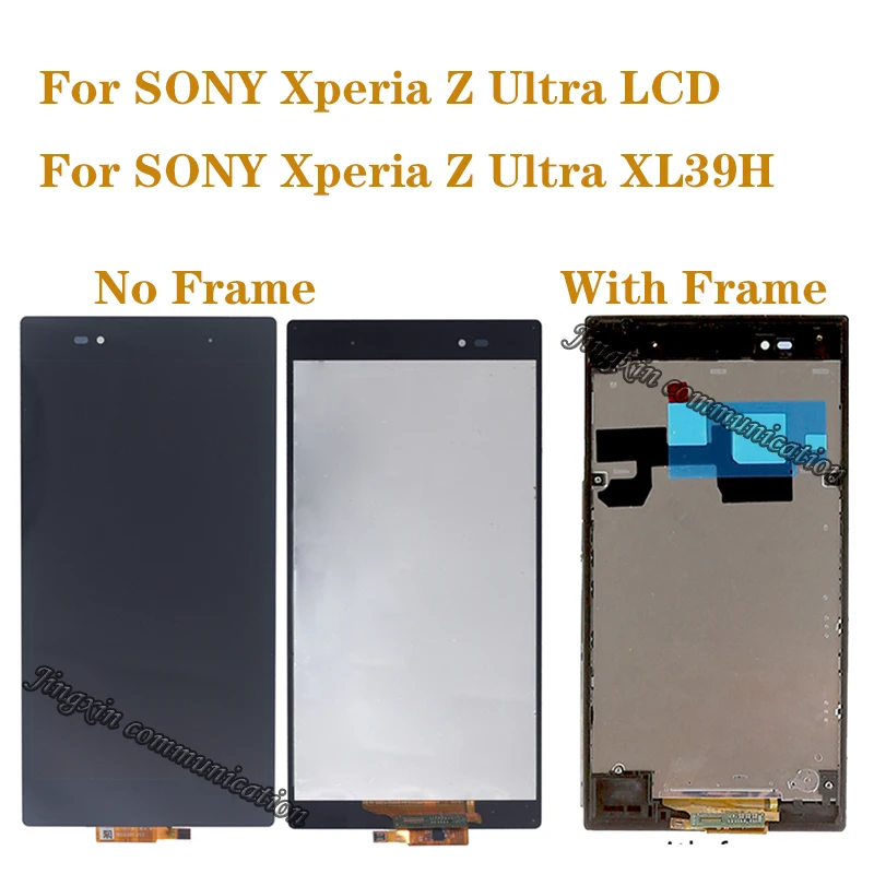 6.44'' AAA Display For SONY Xperia Z Ultra XL39H C6833 LCD Touch Screen Digitizer for repair Parts | Мобильные телефоны и