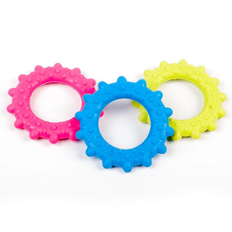 

1pc Sun Shape Pet Chewing Toys Cat Dog Puppy Chew Toy TPR Interactive Rubber Molar Clean The Teeth Funny Games