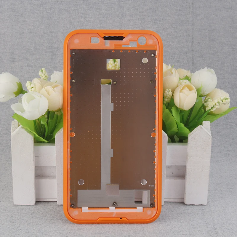 AlesserFor Blackview BV5000 Display Screen Frame Plastic Middle Bezel Case Protective Back Cover For |