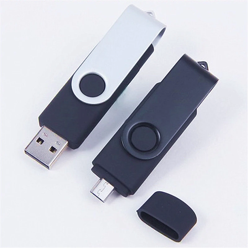 Смарт-телефон USB флэш-накопитель металлический флеш-накопитель 64 Гб Флешка 8 OTG