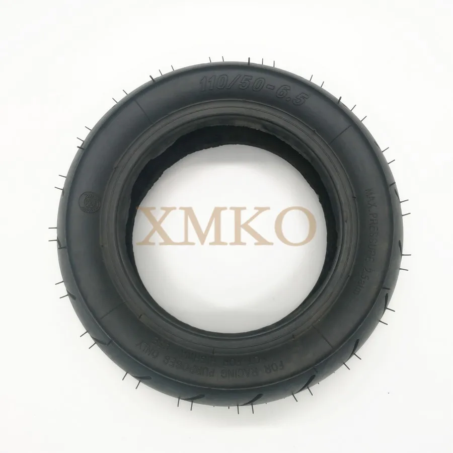Single Tire 110/50-6,5 бескамерные шины для электрического скутера Dualtron Ultra DIY для 2 стоков с воздушным охлаждением мини карманные велосипедные колеса - Цвет: Single Tire