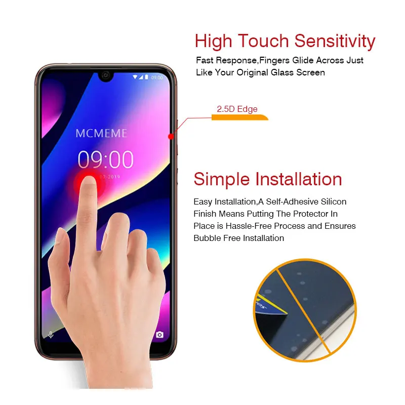 Для Wiko View 3 3pro закаленная Защитная пленка для стекла прозрачное защитное стекло на экран телефона стекло для Wiko View 3 lite vision 3 pro