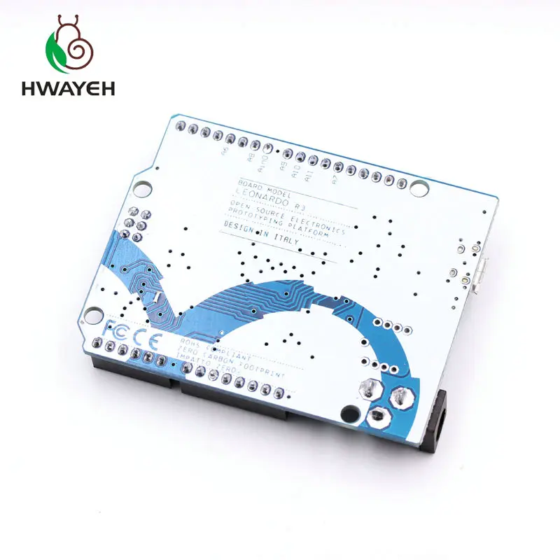 Макетная плата Leonardo R3 с микроконтроллером Atmega32u4 макетная USB кабелем совместимая