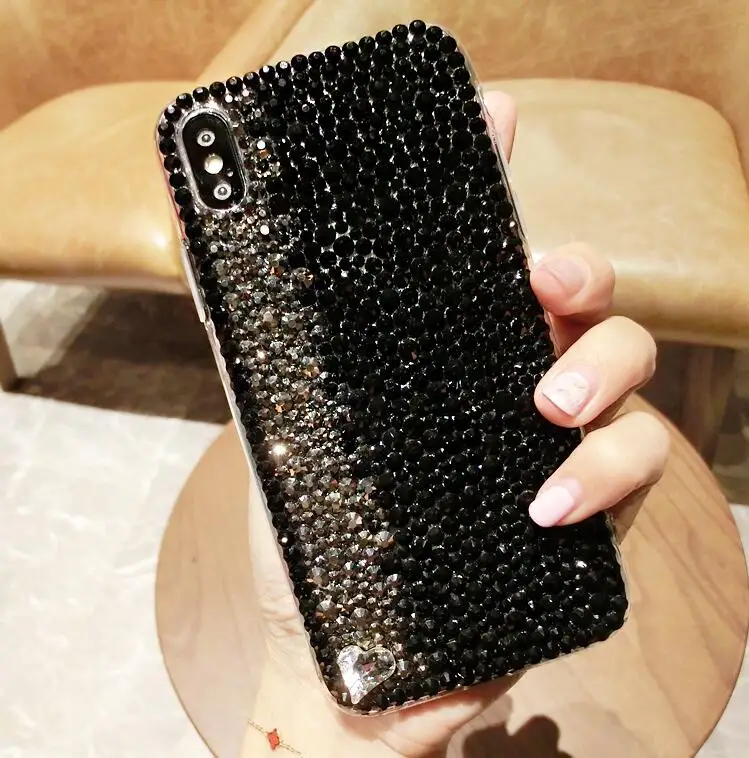 ДЛЯ ViVO Y19 Y17 Y15 Y12 Y81 Y85 Y91 Y91C Y95 V7 V9 V11 V15 IQOO V17 Neo X21 X23 X27 Z5X X30 Pro двухцветные Стразы чехол |