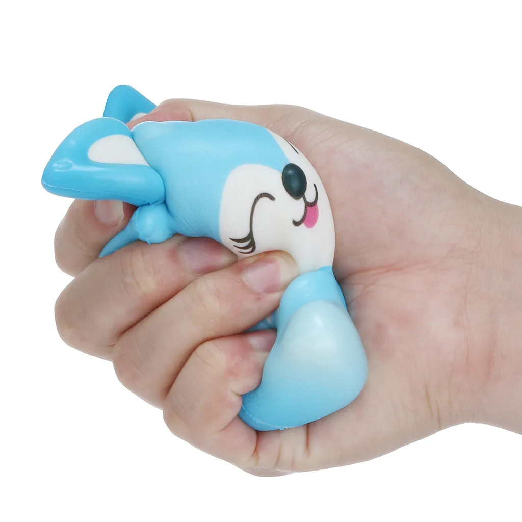 Игрушка для декомпрессии милые и мягкие Kawaii Fox медленно восстанавливающий крем ароматизированные игрушки для снятия стресса подарки Уникальные игрушки