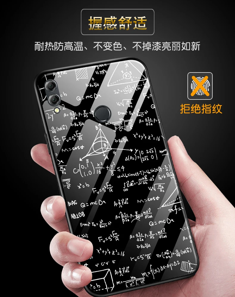 Милый мультяшный чехол из закаленного стекла для huawei Honor 8X, защитный чехол s для huawei Honor 8 X, чехол Honor8X, чехол