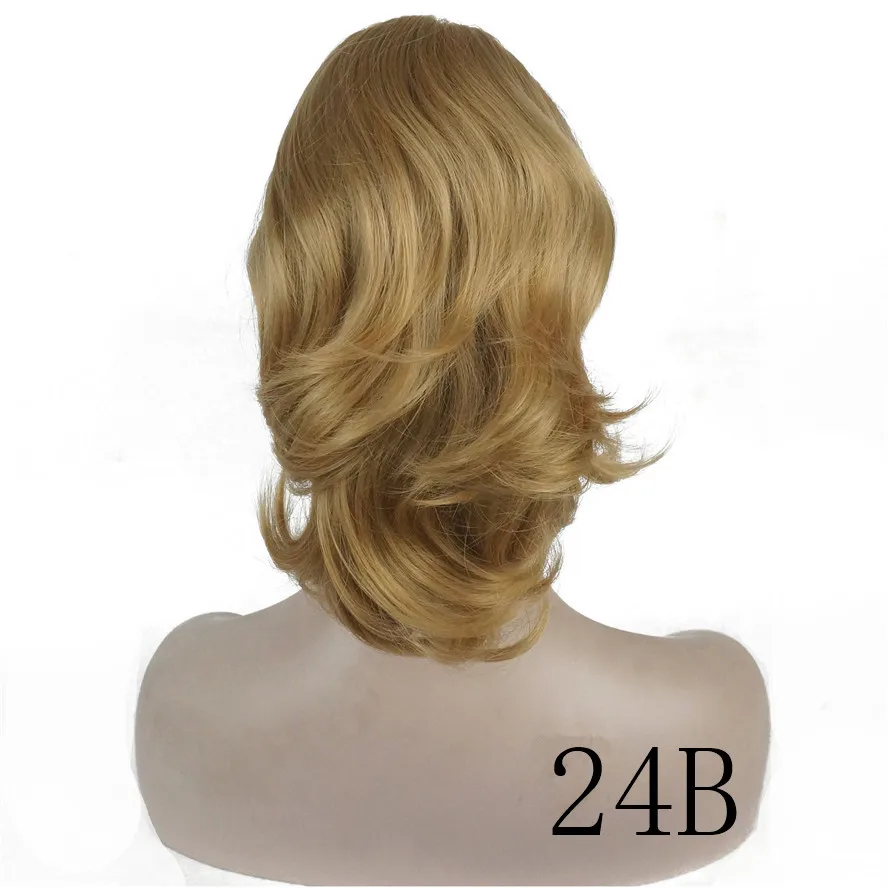 StrongBeauty, заколка-коготь, конский хвост, Hairpiec, короткие прямые волосы двойного назначения, синтетические волосы для наращивания - Цвет: 24B