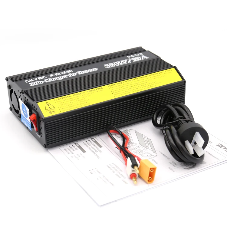 

Original SKYRC PC520 LIPO CHARGER FOR DRONE charge 6s LiPo batteries 20A charger for agriculture drone