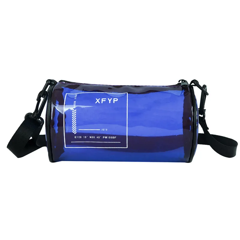 Новая женская Прозрачная голограмма пластиковая сумка конфетного цвета пляжная