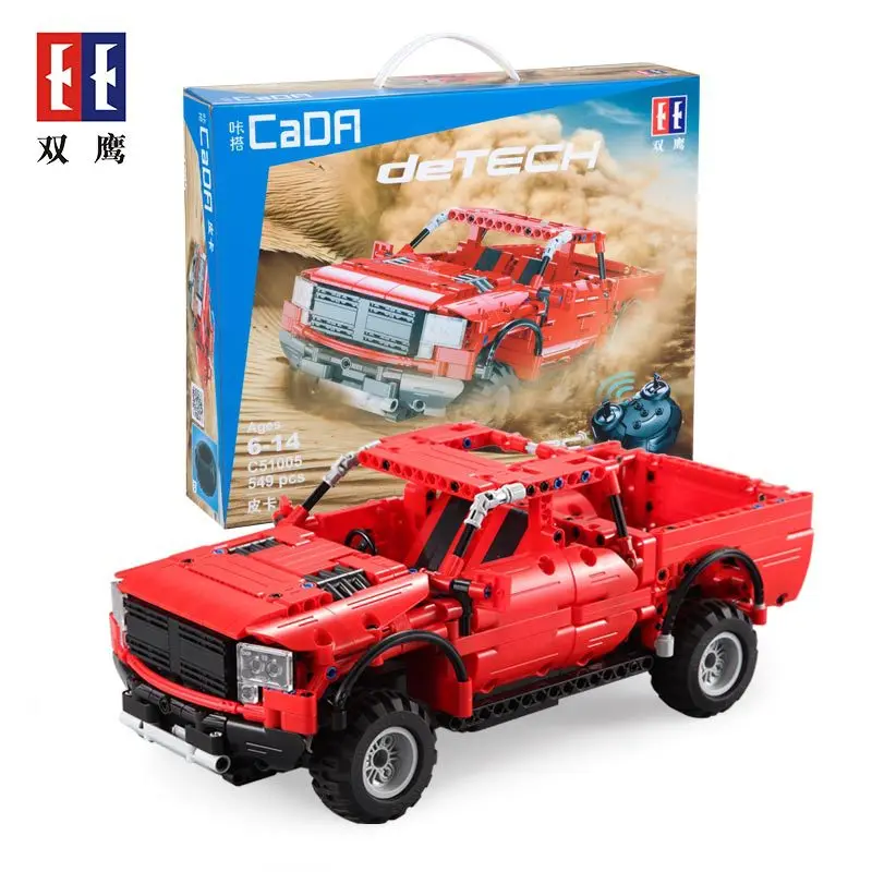 549 шт. CaDA строительные Cad блоки автомобиль пикапы C51005 модель DIY RC игрушка