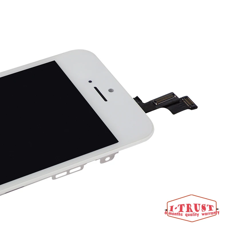 1 шт. + качество белый полный набор сборки ЖК дисплей Дисплей для iphone 5S с Сенсорный