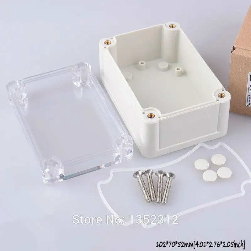 Водонепроницаемый пластиковый корпус ip68 102*70*52 мм|box shipping|box boxbox diy |