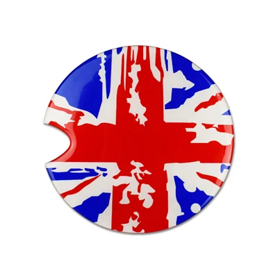 Splash Union Jack AMBERMILE 3D крышки топливного бака автомобиля чехлы наклейки s Авто украшения наклейки для Mini Cooper S One F55 F56 R55 R56 R60 R61 аксессуары - Название цвета: Splash Union Jack