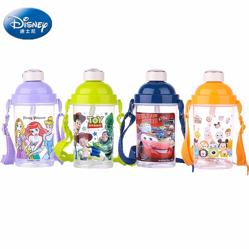 Disney cars дети сок чашка детские игрушки История принцесса обучение напиток чашка с соломинкой Микки Минни Холодное сердце Эльза и Анна мультфильм Подарочная кружка