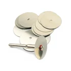 Пила циркулярная dremel, мини-диск для резки дерева, из быстрорежущей стали, 10 шт.