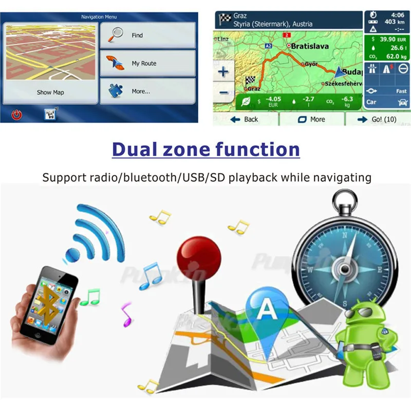 RM VWTY90 9 дюймов Android 5 1 Автомобильный мультимедийный стерео плеер A2DP GPS 1G DDR3 + 16G NAND