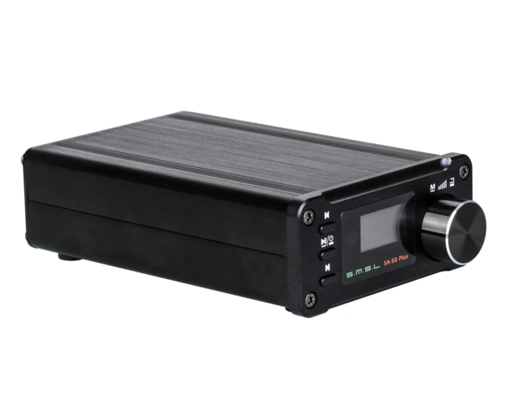 SMSL SA-50 Plus HiFi 50 Вт AUX оптический USB диск портативный усилитель мощности цифровой усилитель