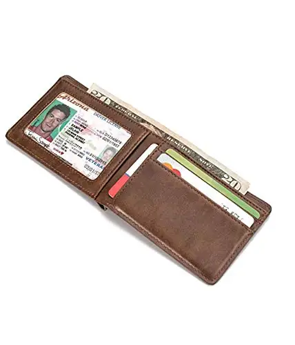 Винтажный Мужской кожаный брендовый Роскошный кошелек Bignosedeer короткие тонкие