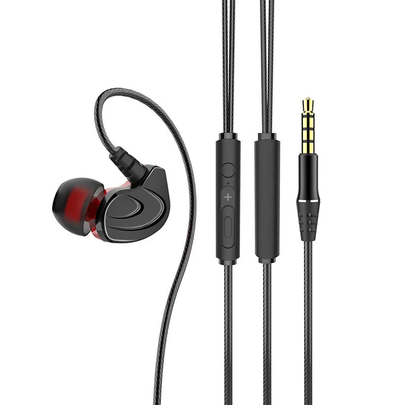 

3.5MM Wired Music Earphone In-Ear Earbuds Earphone Stereo Sport Handsfree Headset With Mic For Xiaomi Huawei Samsung sh*