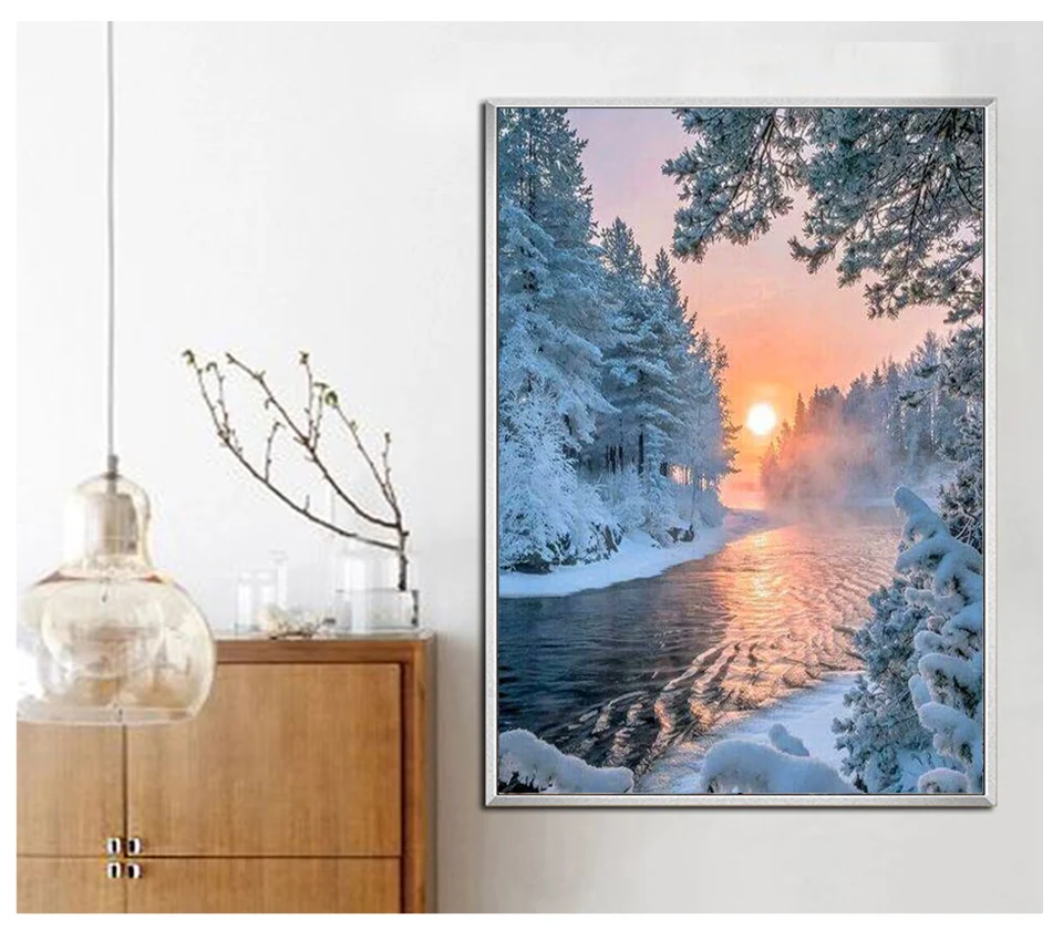 NABI DIY 5D алмазная вышивка продажа пейзаж полный квадратный живопись Комплект