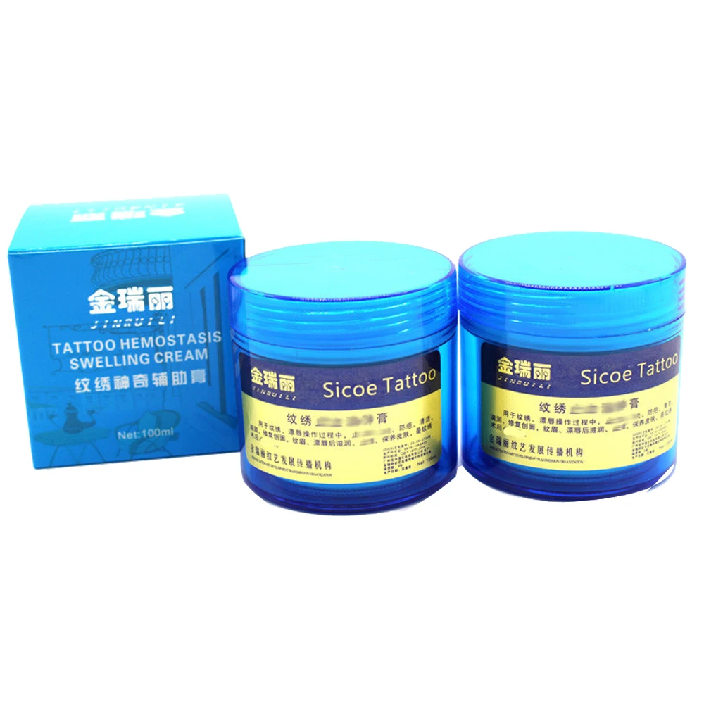 

1 Bottle 100ML Tattoo Swelling Remove Cream Antibiosis Moisturizing Repair Cream Used For Permanent Makeup Eyebrow/Eyeliner/Lip