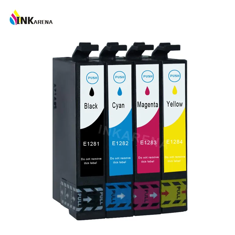 Для печатающей головки Epson T1281 совместимый чернильный картридж для принтера EPSON Stylus S22 SX125 SX130 SX230 SX235W SX420W SX425W SX430W SX435W чернила для принтера