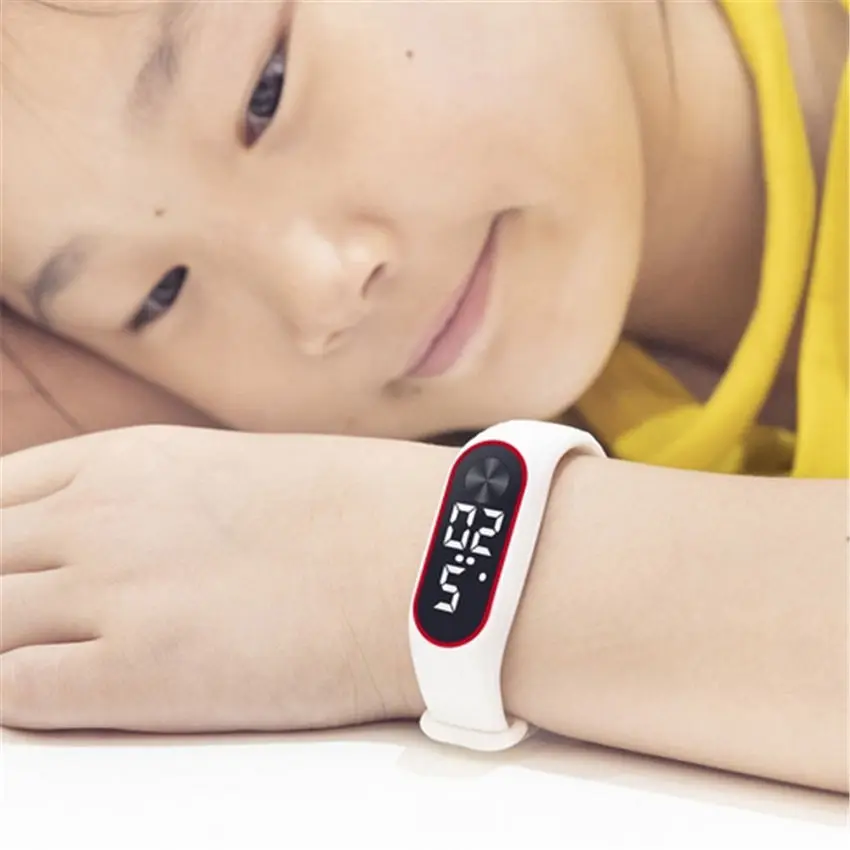 

2020 New LED Digital Sport Watch for Boys Girls Men Women Children's Watches Kids Electronic Silicone Bracelet Wrist Watch Reloj