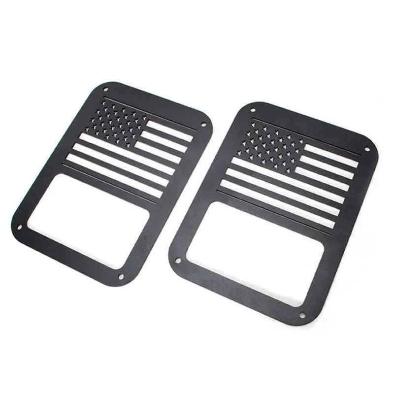 1 пара прочных защитных чехлов для задних фар Jeep Wrangler 2 4 door|tail lamp guards|jeep wrangler guardcover