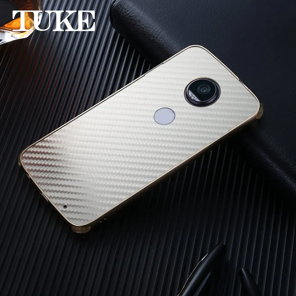 Чехол TUKE для MOTO Z, алюминиевая металлическая рамка для Motorola MOTO Z, углеродное волокно, Жесткий Чехол Hybird для lenovo MOTO Z XT1650, ТПУ чехол