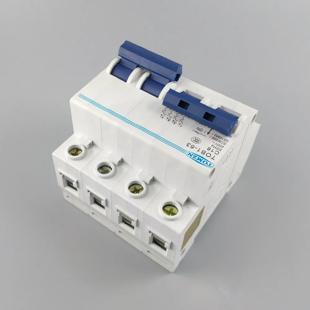 Автоматический выключатель 2P 16 А 50 Гц/60 Гц 400 В|circuit breaker mcb|circuit breakerswitch circuit |