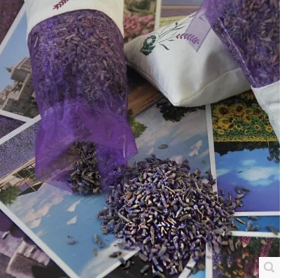 Лавандовые мешочки с натуральными сушеными цветами для сна в машине одежды